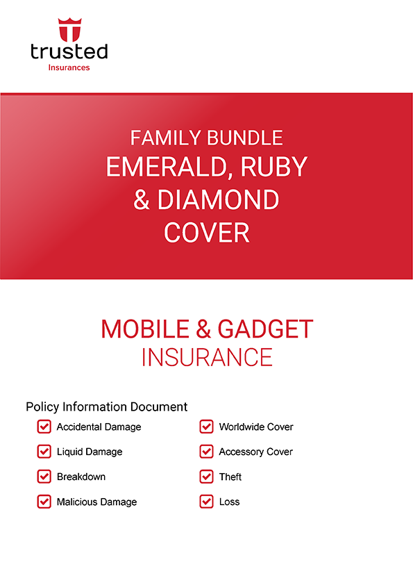 Policy Document - Emerald Bundle Cover, Ruby Bundle Cover & Diamond Bundle Cover Cover